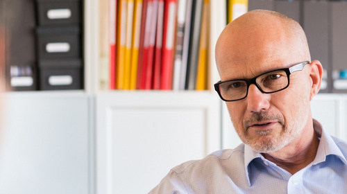 Beratung Mann mit Klient